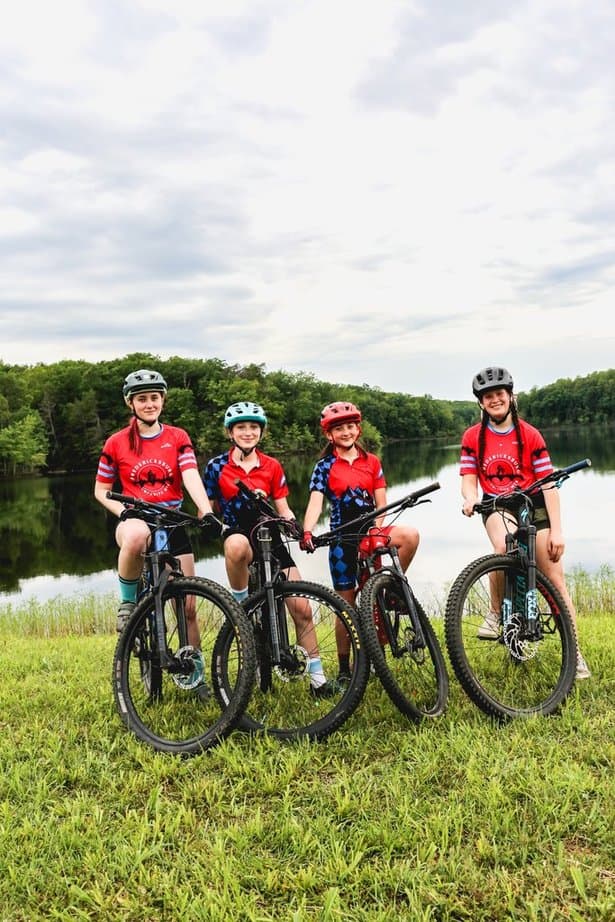 (From left to right) Emma C., Brianna, Lily, and Emma S.